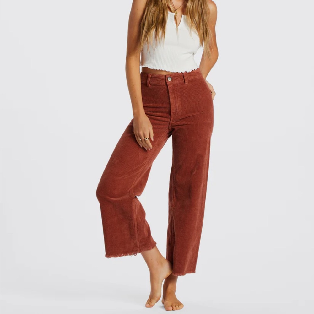 Billabong High Waist Corduroy Pants